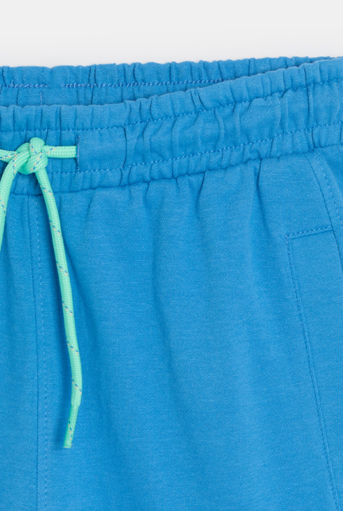 Sportliche Bermudas aus Jersey blau Jungen