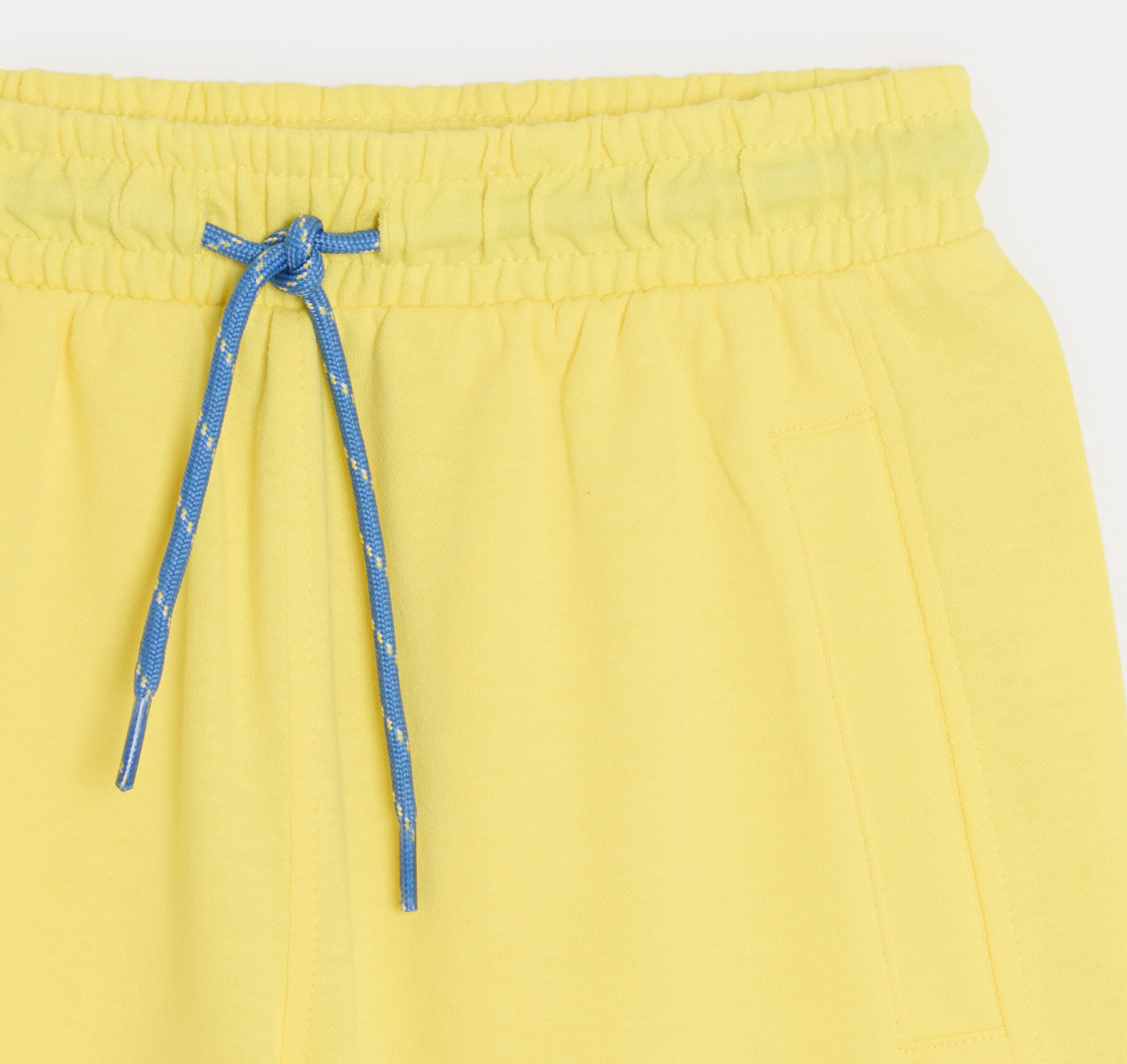 Sportliche Bermudas aus Jersey gelb Jungen 2