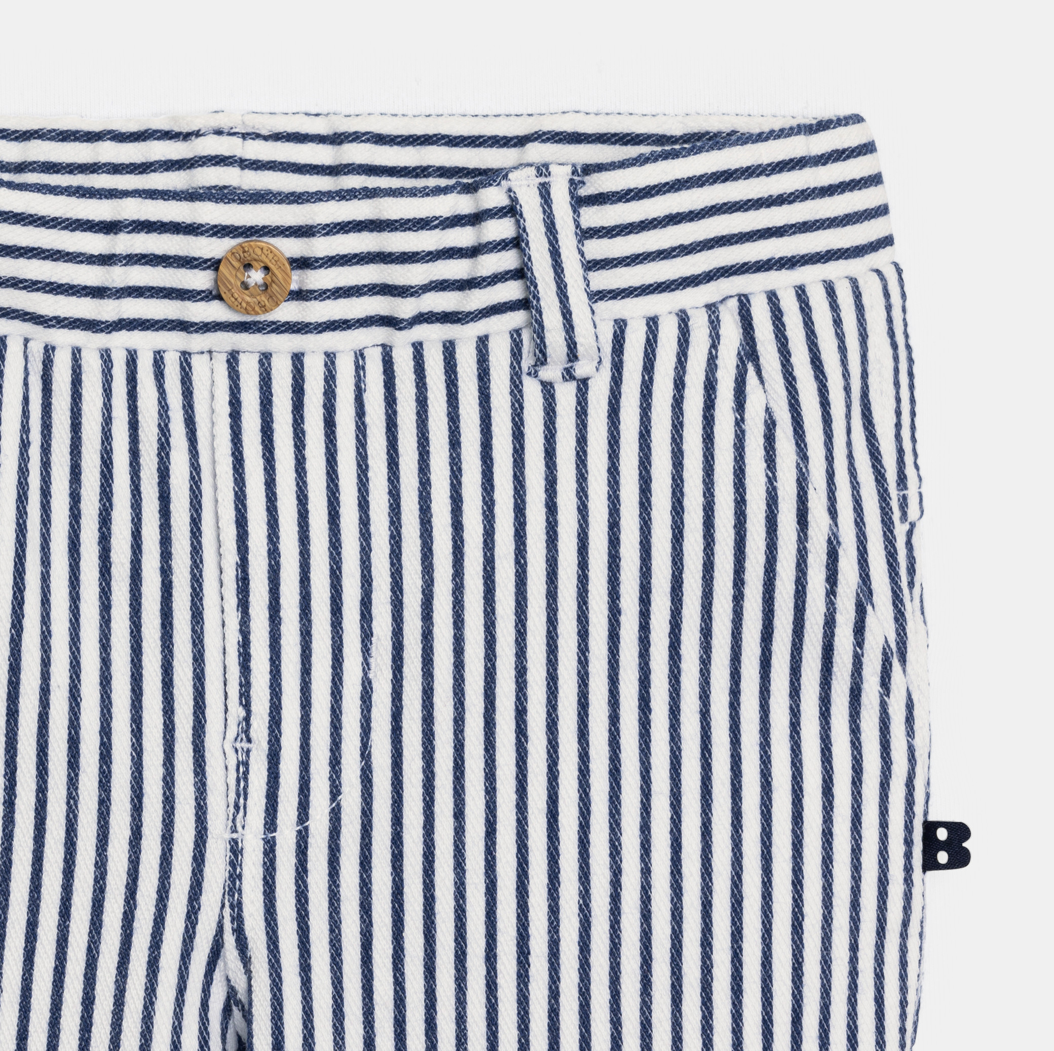 GROWN ◆Buoy Stripe Top&Pant 3y Torrid High Waist Smooth Swim Bottoms Rainbow Rugby Stripe