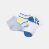 Chaussettes basses toucan bleu bébé garçon