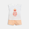 Pyjama deux pièces ananas rose bébé fille