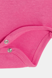 Rosa Body mit Trägern und Erdbeermotiv (3er-Pack) 2