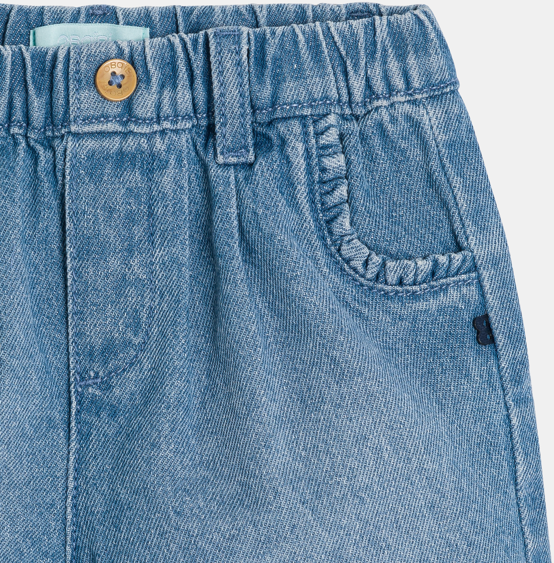 Kratke traper hlačice za bebe djevojčice 2