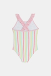 Maillot de bain une pièce rayé multicolore fille Chipie 3