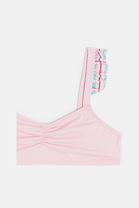 Rosa Bikini mit Karos Mädchen Chipie