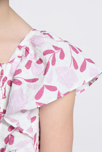 Robe imprimée évasée rose Fille 4