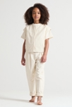 Pantalon carrot non-teint 1