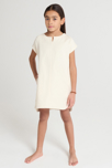 Robe en chaine et trame non-teint Fille 1