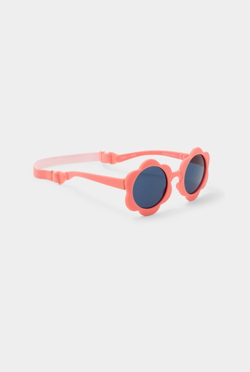 Sonnenbrille rosa geblümt Kleinkind Mädchen 1