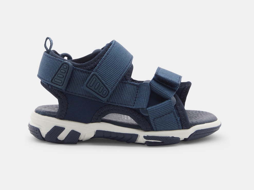 Blaue Sandalen mit Klettverschluss Kleinkind Junge 1