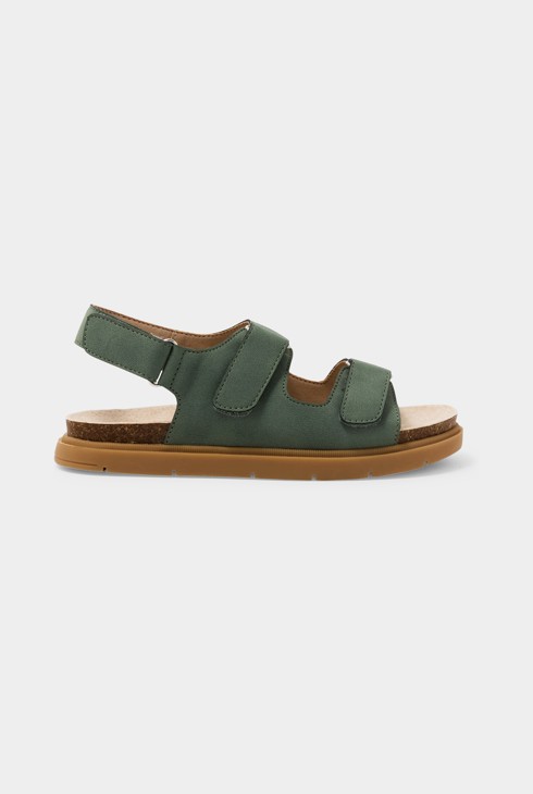 Sandàlies de velcro verdes per a nens 1