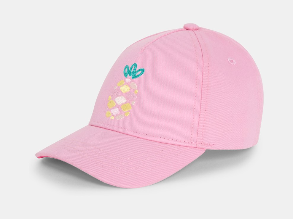 Rosa Cap Kleinkind Mädchen 1