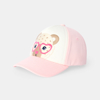 Casquette panthère rose bébé fille