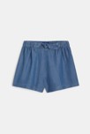 Short en denim light bleu Fille
