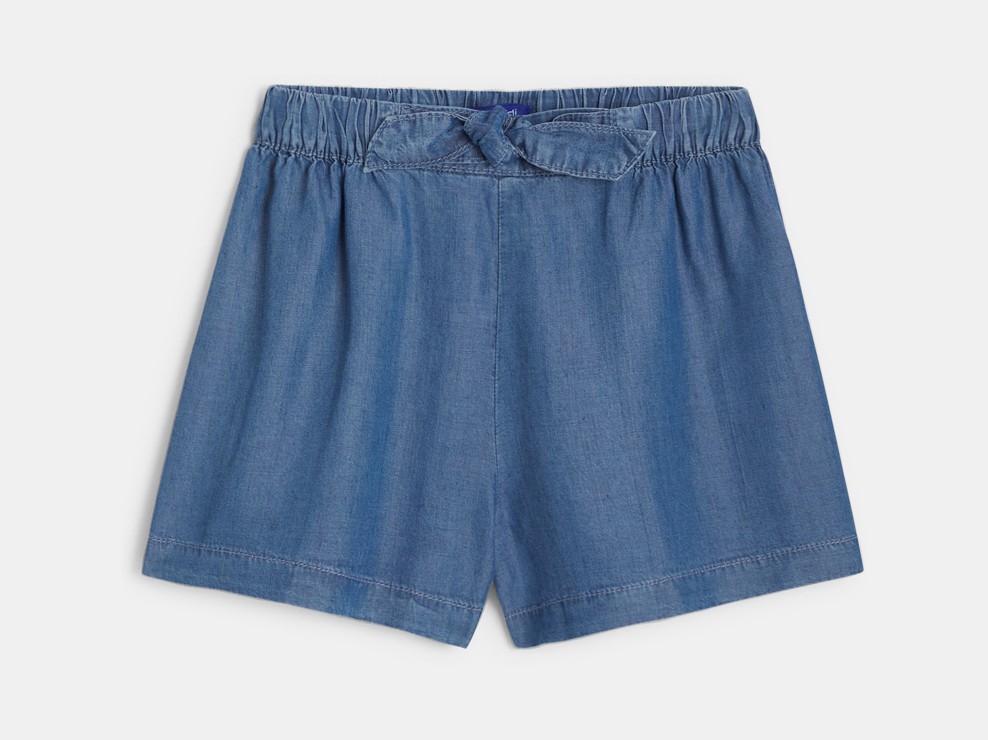 Jeansshorts hellblau Mädchen 1