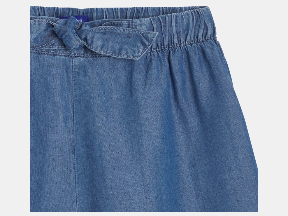 Jeansshorts hellblau Mädchen 2