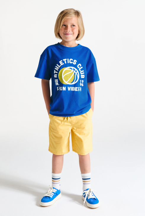 Camiseta de manga corta sportswear roja niño 1