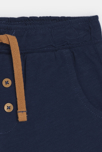 Short jersey de coton rayé bleu bébé garçon 2
