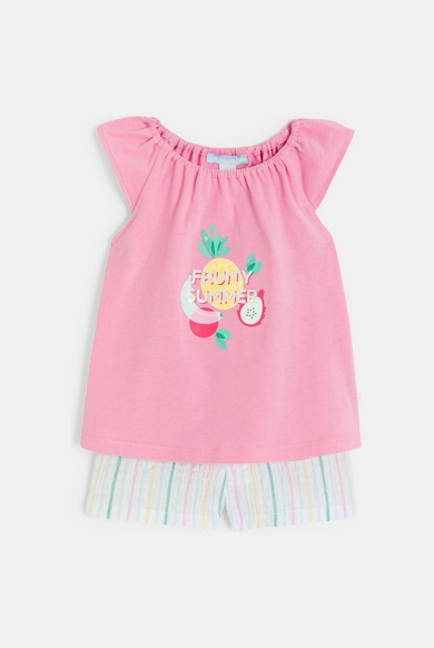 PINK STRIPED T-SHIRT, BABY PINK STRIPED T-SHIRT, BABY