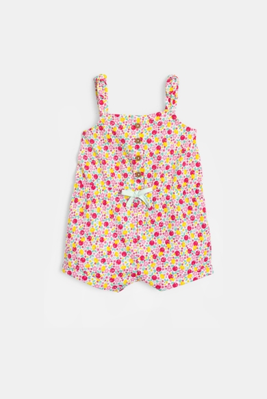 Combi courte fantaisie multicolore bébé fille