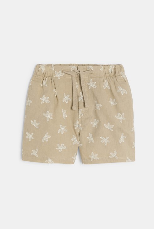 Short imprimé beige Fille 1