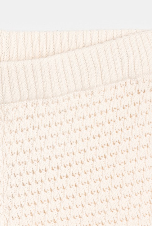 Häkel-Shorts in Ecru für Mädchen 2