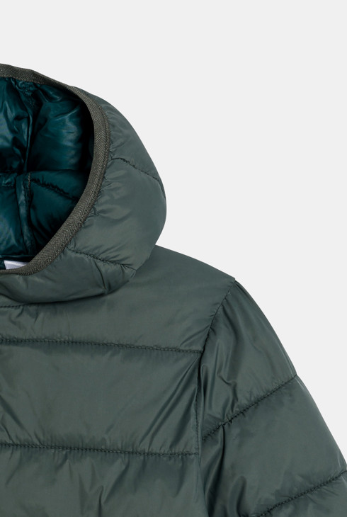 Doudoune garçon vert 2