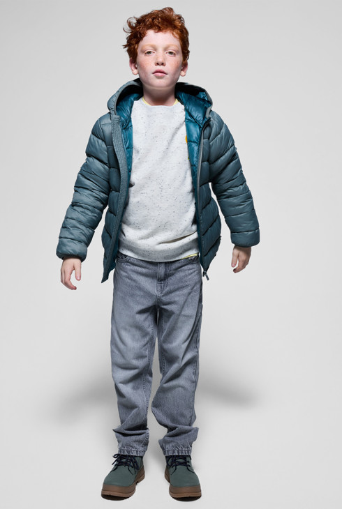 Steppjacke Jungen grün 1