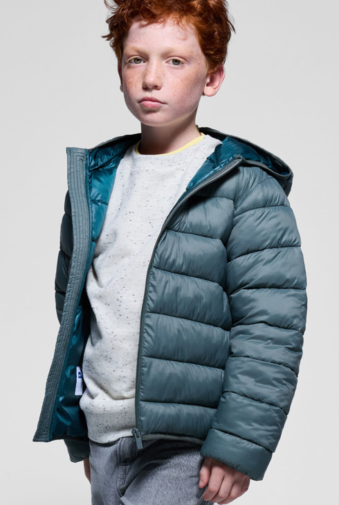 Steppjacke Jungen grün 2