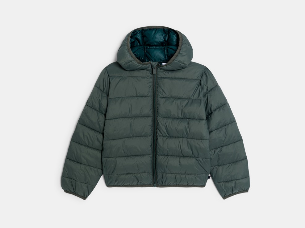 Steppjacke Jungen grün 2