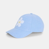 Casquette motif fleur en sequins bleu ciel Fille