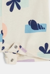 Combi courte jersey fantaisie multicolore bébé garçon 4