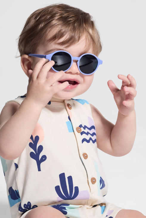 Combi courte jersey fantaisie multicolore bébé garçon 1
