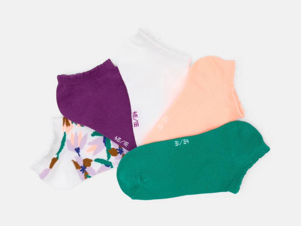 Lot de 5 socquettes Fille 1