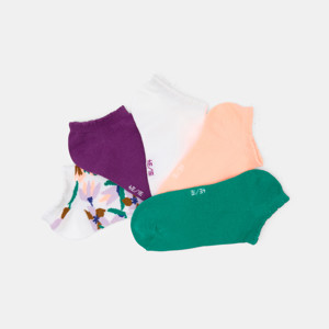 Lot de 5 socquettes Fille