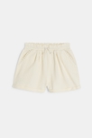 Short en jersey gaufré écru Fille