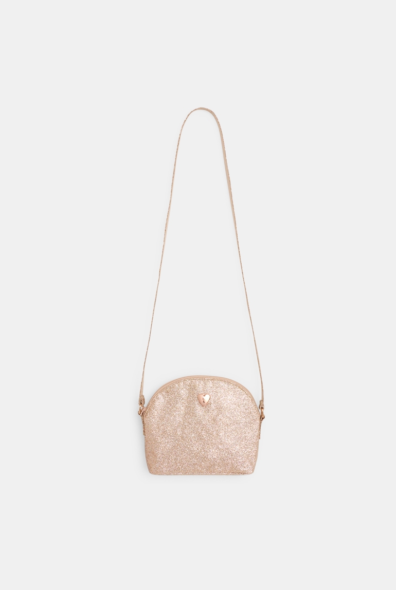 Sac à paillettes rose Fille 1