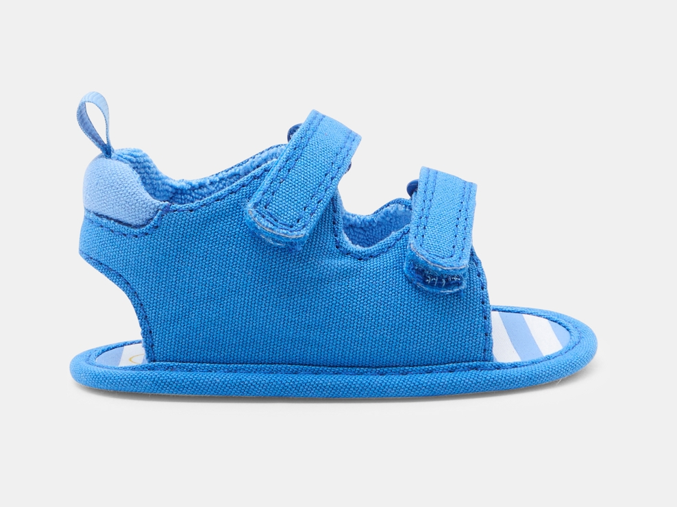 Blaue Sandalen mit Klettverschluss Kleinkind Junge 1