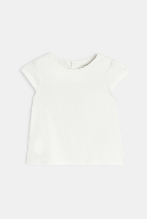 Robe fleurie et t-shirt rose bébé fille