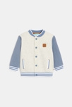 Blouson teddy molleton lapin bleu bébé garçon