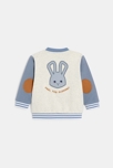 Blouson teddy molleton lapin bleu bébé garçon 3