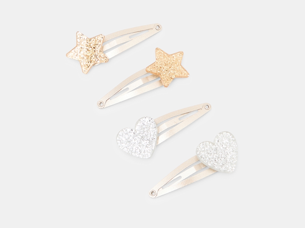 Barrettes pailletées (lot de 4) 1