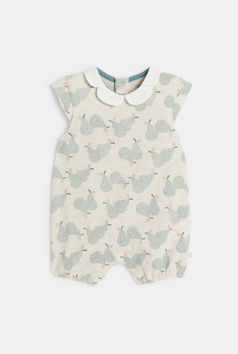 Combi courte poire beige bébé fille 1