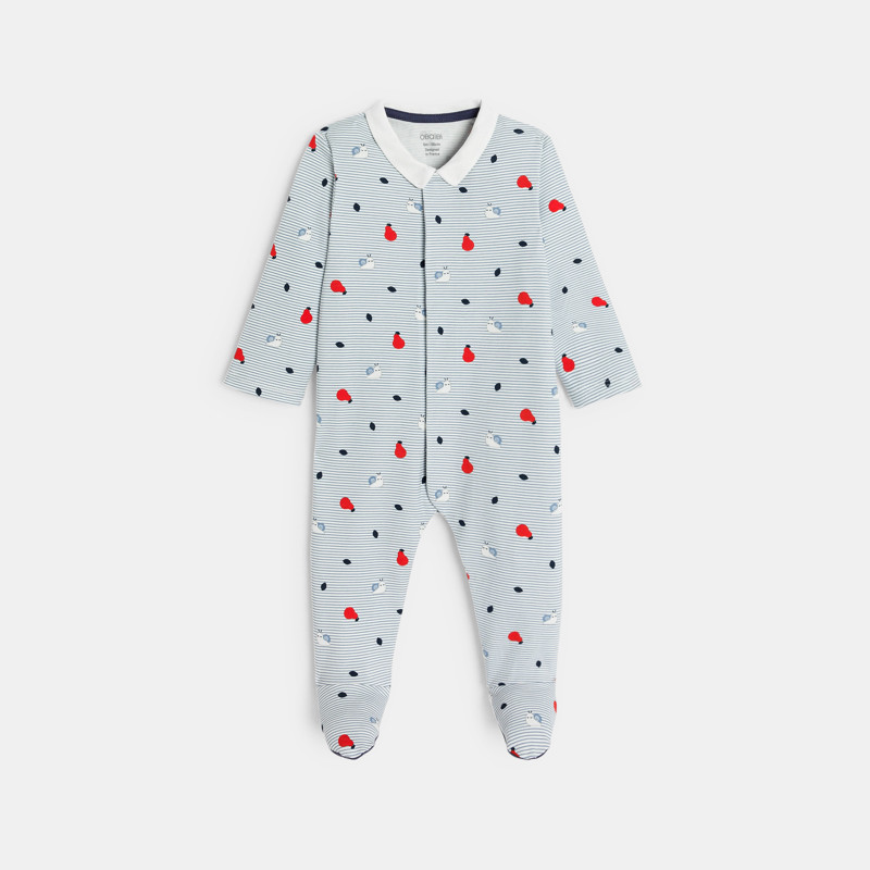 Strampler gestreift blau Kleinkind Junge