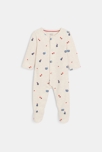 Dors-bien imprimé beige bébé garçon