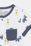 Combi courte animaux bleu bébé garçon 3