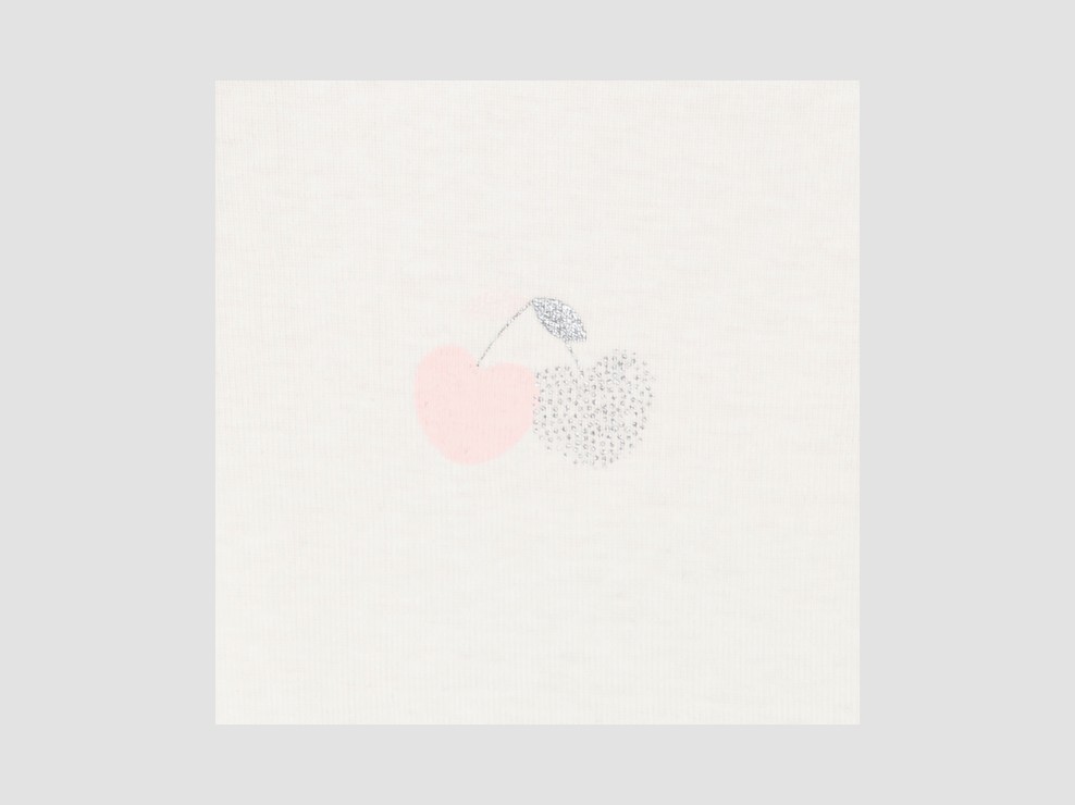 Body col us cerise blanc bébé fille (lot de 3) 2