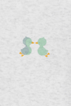 Body col US manches longues canard vert bébé garçon 2