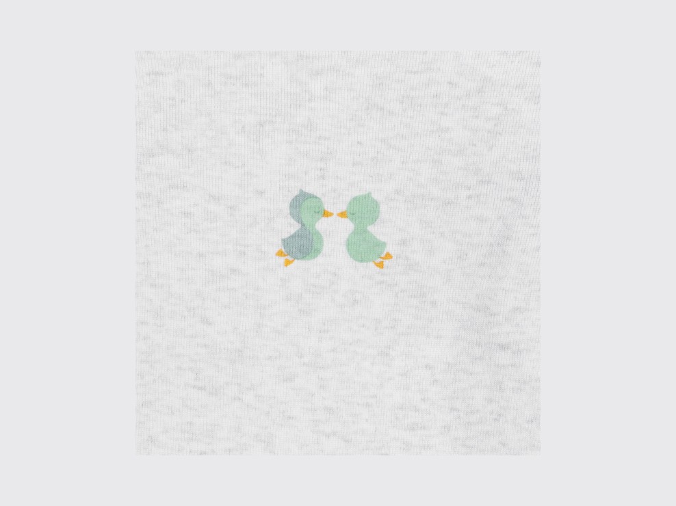 Body col US manches longues canard vert bébé garçon 2