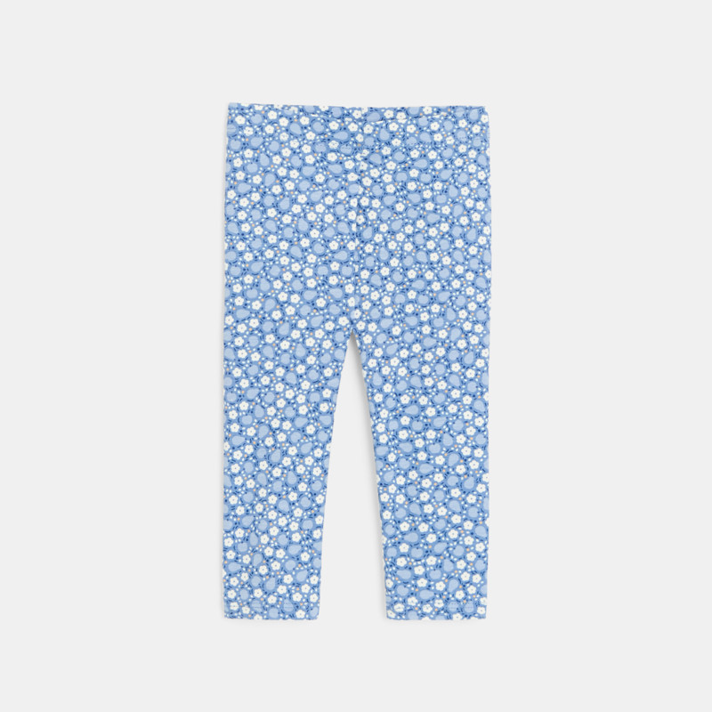 Leggings geblümt blau Kleinkind Mädchen